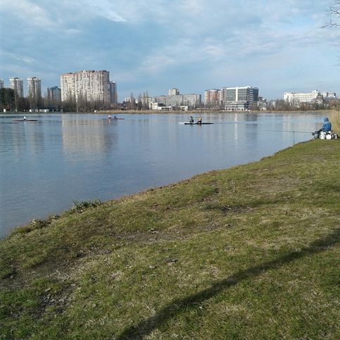 Наше озеро Старая Кубань (14 декабря)