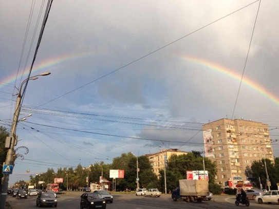 Радуга-дуга зовт, нас соблазняет прогуляться. (с)элизиум - радуга