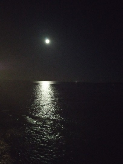 Лунная ночь в Японском море