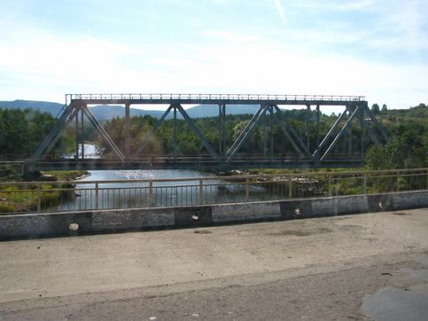 Железнодорожный мост через р. Большой Эгге (г. Советская Гавань)