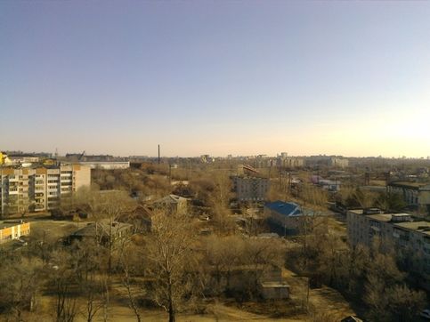 Хабаровск. Панорама в другую сторону от моста