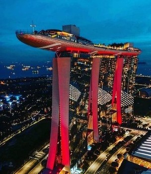 Сингапур, отель MARINA BAY SANDS? . Тма и Сма на озере Сасык-Сиваш, 14. 09. 19