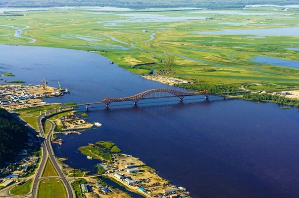 Мост Красный Дракон г. Ханты-Мансийск