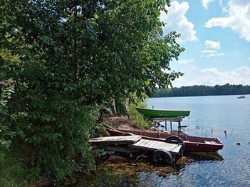 Лето. Июль. 21 г. Озеро Увильды. Южный Урал