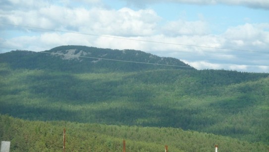 Вид на горы в Национальном природном заповеднике Таганай