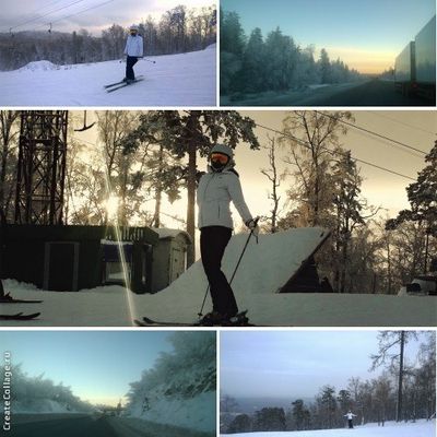 Мои зимние каникулы: ГЛК Завьялиха, г. Трехгорный, Челябинская обл