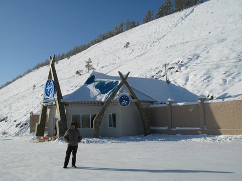 Якутск ледяной музей в горе