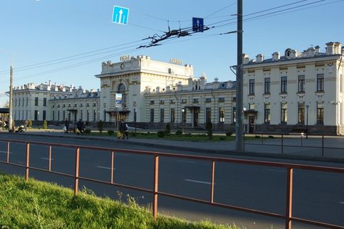 Рыбинск. Железнодорожный вокзал