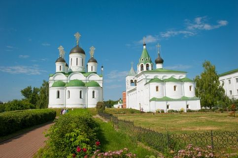 Панорама Спасо-Преображенского монастыря (Муром)