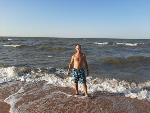 Пляж Посейдон на Азовском море