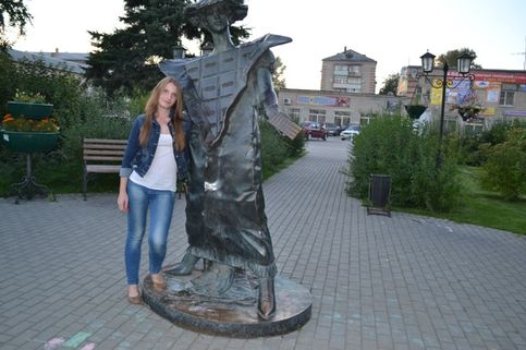 Памятник шоколаду в Покрове