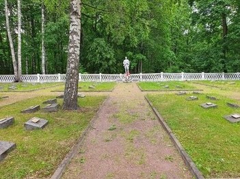 Братское воинское захоронение, Мартышкинское кладбище, Ломоносов, Санкт-Петербург