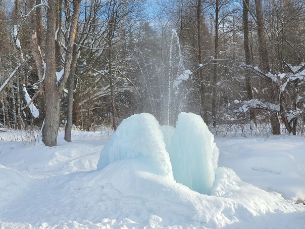 Ледяной фонтан, Судогда