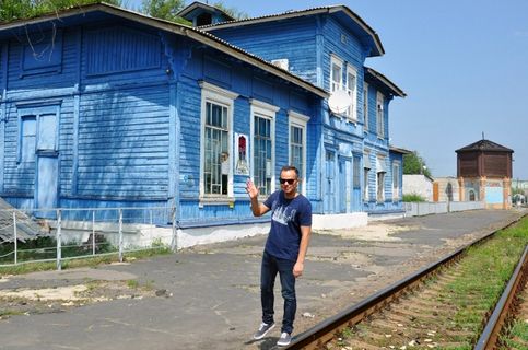 Старая железнодорожная станция Урюпино (г. Урюпинск, 28 июля 2016 г. )