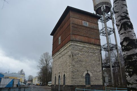 Водонапорная башня станции Бабаево