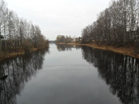 Река Колпь г. Бабаево