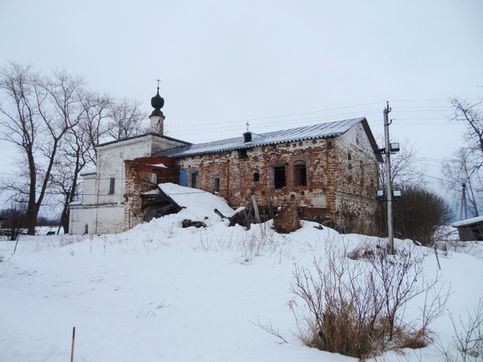 Тихвинская церковь Троице-Гледенский монастырь