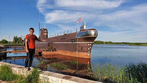 Музей Дизель-электрическая подводная лодка Б-440 в Вытегре