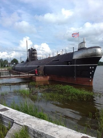 Вытегра. Музей Подводная лодка Б-440