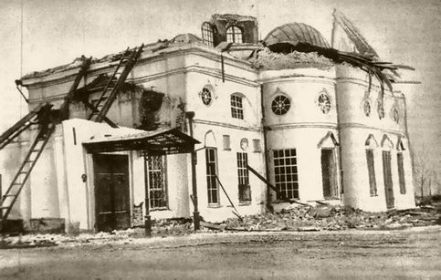 Разрушение Благовещенской церкви (Красноармейская площадь)