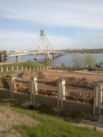 Первый вантовый мост в России