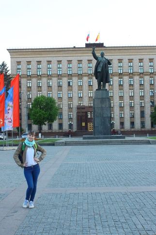 Памятник Ленину на пл. Ленина