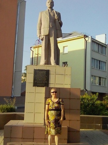 12 августа 2022 года, Нововоронеж, памятник Ленину