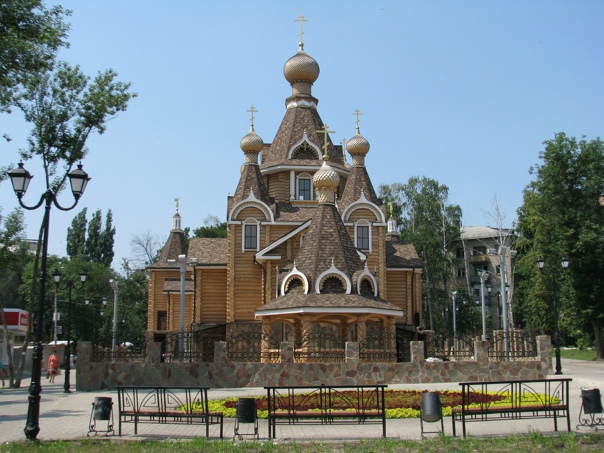 Деревянная церковь г. Воронеж