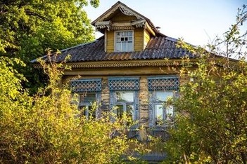 Заброшенный дом в д. Якшино, Ивановская обл., 2021 г
