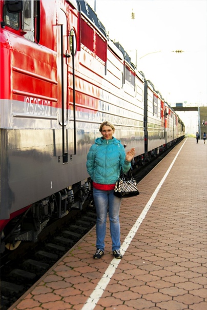 Поездка на Байкал. г. Слюдянка. Железнодорожный вокзал