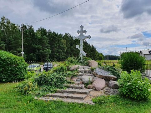 Поклонный крест, пос. Взморье (Гросс Хайдекруг), Светловский район, Калининградская  область