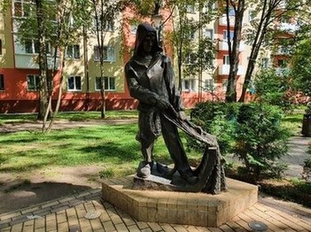 Скульптура Рыбак, Гурьевск (Нойхаузен), Калининградская область