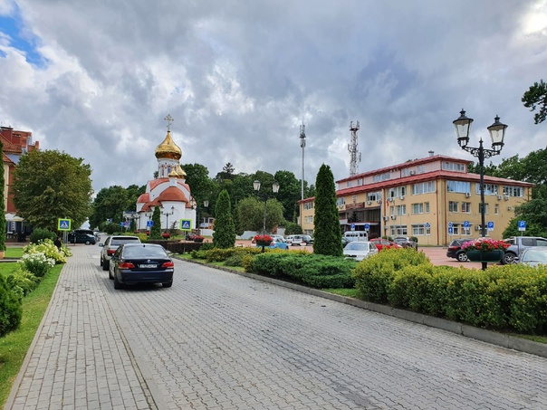Городская застройка, Гурьевск (Нойхаузен), Калининградская область