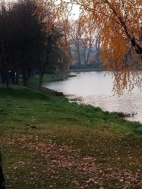 Озеро в Советске.осень