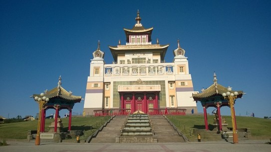 Самый большой буддийский храм в Европе. Республика Калмыкия
