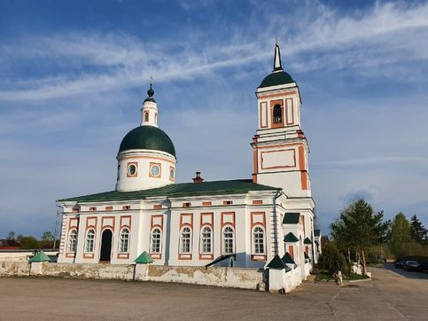 Церковь Преображения Господня, с. Нижние Прыски, Козельский район, Калужская область