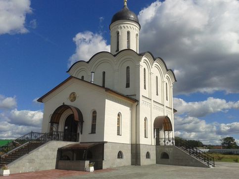 Церковь на месте Стояния на реке Угре