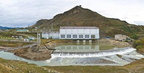 Вид на ГЭС