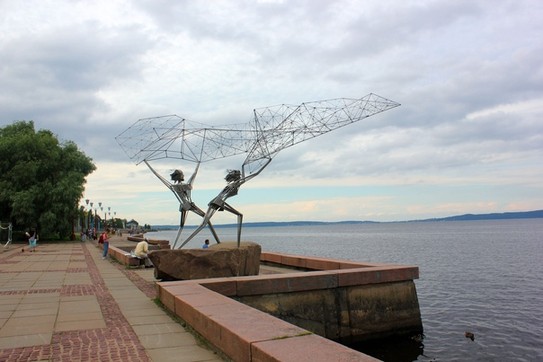 Скульптура Рыбаки)