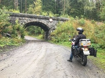 Финский ж/д мост. в этих краях они часто встречаются