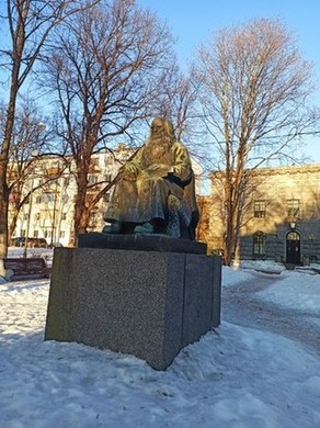 Памятник Рунопевцу, Сортавала