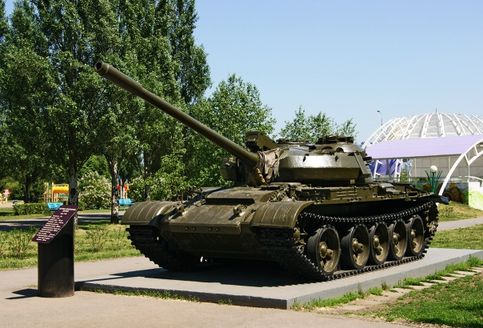 Танк Т-55, парк Победы, г. Кемерово