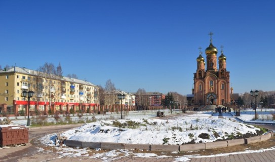 The Holy Trinity Church, Osinniki (Свято-Троицкий храм, Осинники)