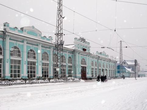 Тайга, Кемеровская область. Декабрь 2007