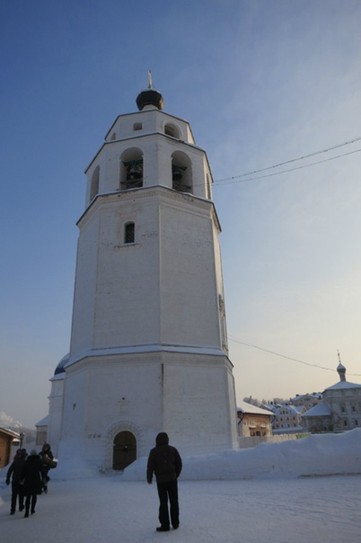 Успенский Трифонов монастырь. Колокольня (1714, 1764, восстановлена в)