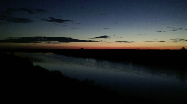 Ночь на реке Вятке