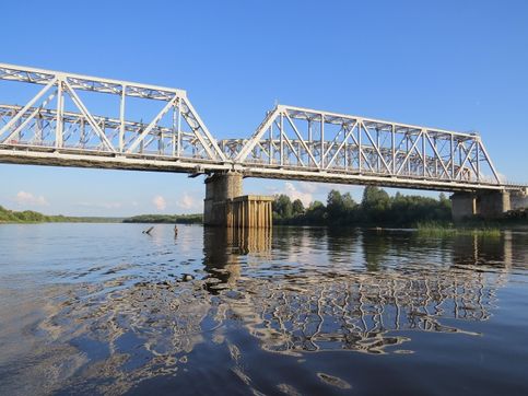 Мост р. Луза