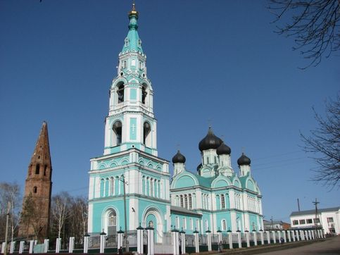 Троицкий собор города Яранска. Зима 2012 года
