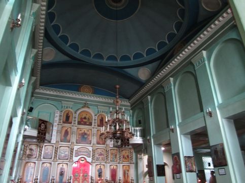 Церковь, конвертированная из дома культуры в городе Ухта республики Коми, о коей мой доклад тут: