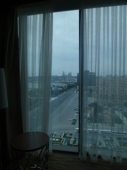 Баку. Вид из окна